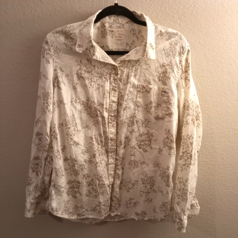 Gap white blouse
